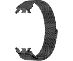 Миланский сетчатый браслет Mijobs для Xiaomi Band 10/9/8 Черный - GOODMi