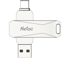 USB флешка Netac U782C Type-C 64Gb, Объем: 64 ГБ - GOODMi