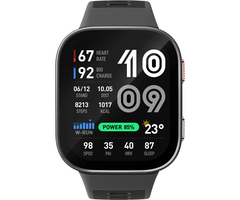 Смарт часы Amazfit BIP Max Carbon Gray, Цвет, заявленный производителем: Carbon Gray - GOODMi