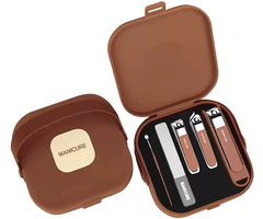 Маникюрный набор Manicure Brown, Цвет: Коричневый - GOODMi