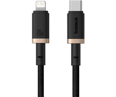 Кабель Baseus Dura Type-C/Lightning 2m Gold/Black (P10377800U01-02) - GOODMi