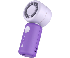 Портативный вентилятор Xeenzo Mini Fan N11 Purple, Цвет: Фиолетовый - GOODMi