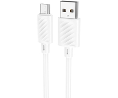 Кабель HOCO X88 USB A/Micro 2m White - GOODMi