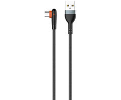 Кабель LDNIO LS561 USB-A to microUSB 90° 1m Black - GOODMi