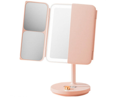 Зеркало для макияжа Jordan&Judy LED Countertor Vanity Mirror Pink (NV536), Цвет: Розовый - GOODMi