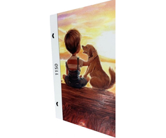 Пленка на заднюю панель Forward Boy with Dog (1150) - GOODMi