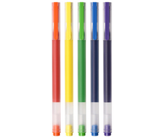 Набор цветных ручек Xiaomi Mi Jumbo Gel Ink Pen (5 шт.) - GOODMi