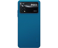 Чехол Nillkin FrostedShield для Xiaomi POCO X4 Pro Blue, Основной цвет: Синий - GOODMi