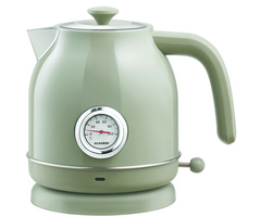 Электрический чайник Qcooker Retro Kettle Green (с термометром), Цвет: Зеленый - GOODMi
