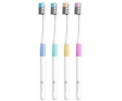 Набор мануальных зубных щеток Dr.Bei Bass Toothbrush (4 шт) - GOODMi