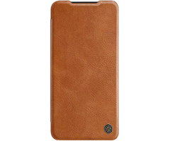 Чехол Nillkin Qin Pro для Xiaomi Redmi Note 11 Pro Brown, Основной цвет: Коричневый - GOODMi