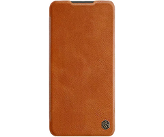 Чехол-книжка Nillkin Qin для Xiaomi POCO X4 GT Brown, Основной цвет: Коричневый - GOODMi