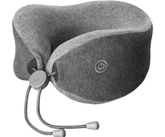 Массажная подушка для шеи Lefan Massage Sleep Neck Pillow Grey (LR-S100) - GOODMi