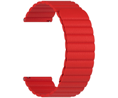 Ремешок кожаный 20mm Lyambda Pollux Red (DSP-15-20-RD), Основной цвет: Красный - GOODMi