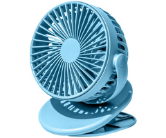 Вентилятор на прищепке SOLOVE Clip Fan F3 Blue, Цвет: Голубой - GOODMi