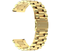 Ремешок стальной 22mm Lyambda Keid Gold (DSG-05-22-GL), Основной цвет: Золотистый - GOODMi