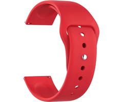 Ремешок силиконовый 22mm Lyambda Altair Red (DSJ-01-05T-22-RD), Основной цвет: Красный - GOODMi