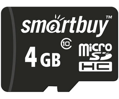 Карта памяти SmartBuy microSD 4GB - GOODMi