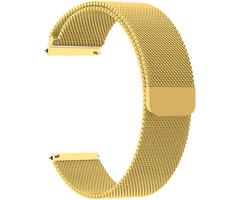 Ремешок стальной 22mm Lyambda Capella Gold (DS-GM-01-22-GL), Основной цвет: Золотистый - GOODMi