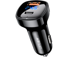 Автомобильное зарядное устройство Acefast B4 (Type-C + USB) 66W - GOODMi