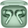 Беспроводные наушники OnePlus Buds 3 Khaki Green, Основной цвет наушников: Зеленые - GOODMi