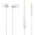 Наушники Remax RM-512 with mic Silver, Основной цвет наушников: Серебристые - GOODMi