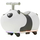 Беговел детский Luddy x B.Duck LD-2305P-WT черно-белый - GOODMi