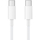 Кабель Xiaomi USB-C to USB-C 6A 1.5м Белый - GOODMi