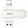 USB флешка Netac U782C 128Gb Серебристая - GOODMi
