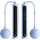 Скакалка с дисплеем Mijia Smart Skipping Rope 2 (MJTS02YM) Blue - GOODMi