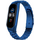 Стальной браслет Xiaomi Mi band 5 синий - GOODMi