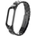 Стальной браслет Xiaomi Mi band 5 черный - GOODMi