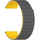 Ремешок силиконовый 20mm Lyambda Acrux Grey/Yellow (DSJ-32-20-GY) - GOODMi