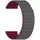 Ремешок силиконовый 20mm Lyambda Acrux Grey/Wine red (DSJ-32-20-GW), Основной цвет: Серый - GOODMi