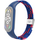 Текстильный ремешок для Xiaomi для Mi Band 7 замок металл (blue red), Основной цвет: Синий - GOODMi