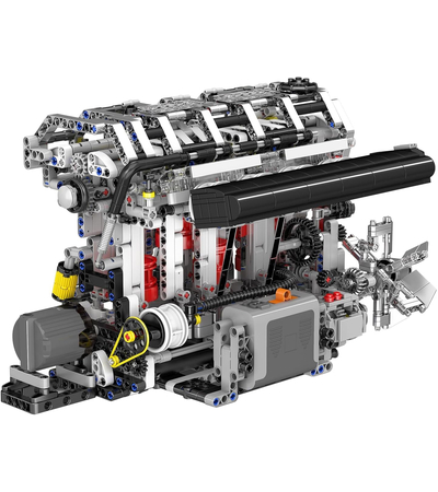 Конструктор Mould King Motorised L4 Gasoline Engine (10087), изображение 2 - GOODMi