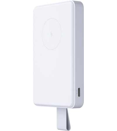 Внешний аккумулятор Xiaomi Magnetic Wireless 6000mAh (WPB0620MI), Цвет: Белый, изображение 2 - GOODMi