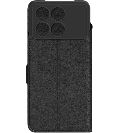 Чехол-книжка для POCO F6 Pro черный, изображение 2 - GOODMi