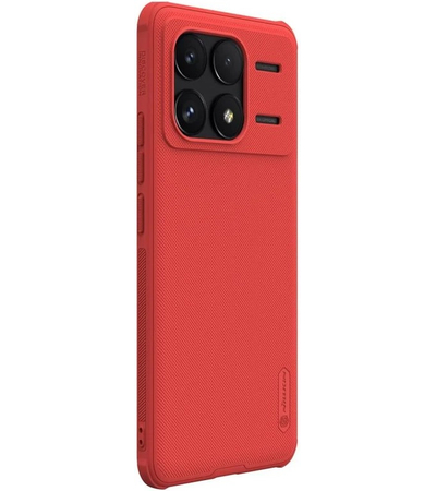 Чехол Nillkin Frosted Shield для POCO F6 Pro красный, Основной цвет: Красный, изображение 4 - GOODMi
