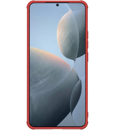 Чехол Nillkin Frosted Shield для POCO F6 Pro красный, Основной цвет: Красный, изображение 2 - GOODMi