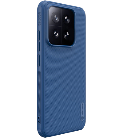 Чехол Nillkin Frosted Shield для Xiaomi 14 синий, Основной цвет: Синий, изображение 3 - GOODMi