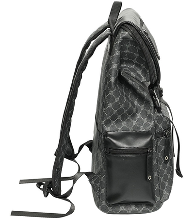 Рюкзак MQ Backpack Black Leather, изображение 3 - GOODMi