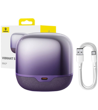 Беспроводная колонка Baseus AeQur V2 Night Purple, изображение 3 - GOODMi