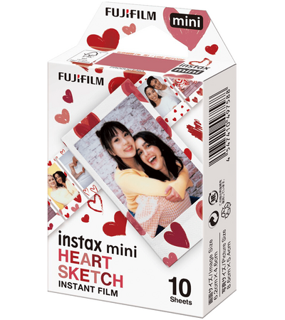 Фотобумага Instax Mini Heart Art (10 шт.), изображение 2 - GOODMi