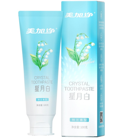 Зубная паста Crystal Toothpaste Linglang 100 г, изображение 2 - GOODMi