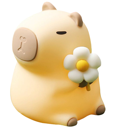 Ночник Jinwu Capybara (с ромашкой), изображение 2 - GOODMi