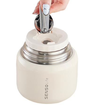 Термос ланч-бокс Senso 500ml Beige, изображение 4 - GOODMi
