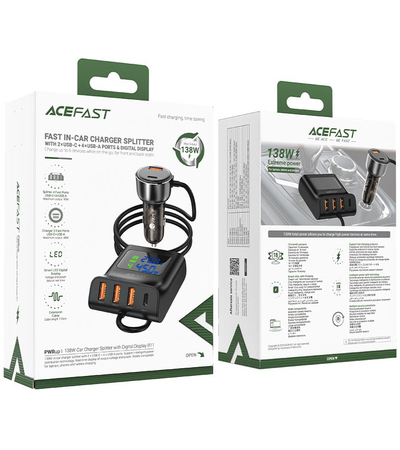 АЗУ-Разветвитель ACEFAST B11 138W (Hub), изображение 5 - GOODMi