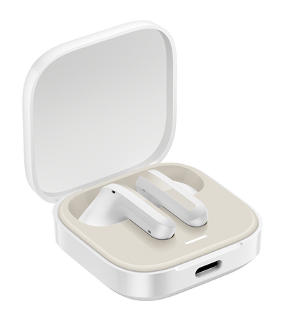 Беспроводные наушники Redmi Buds 6 Active White, Основной цвет наушников: Белые, изображение 2 - GOODMi