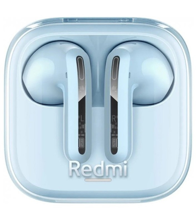 Беспроводные наушники Redmi Buds 6 Active Blue, Основной цвет наушников: Голубые, изображение 2 - GOODMi